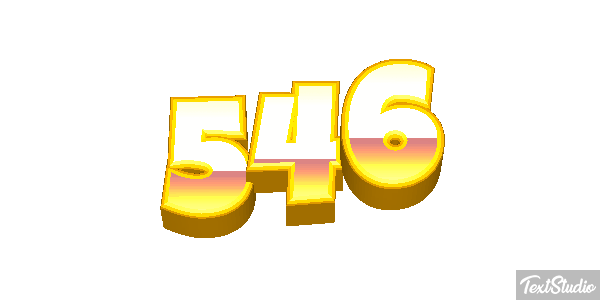 546 Text effect