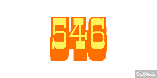 546 Text effect