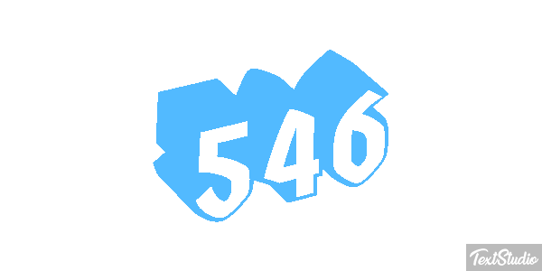 546 Text effect