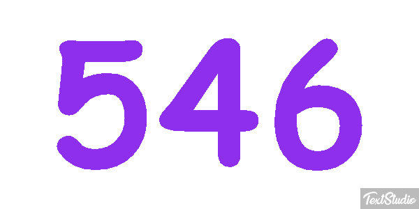 546 Text effect