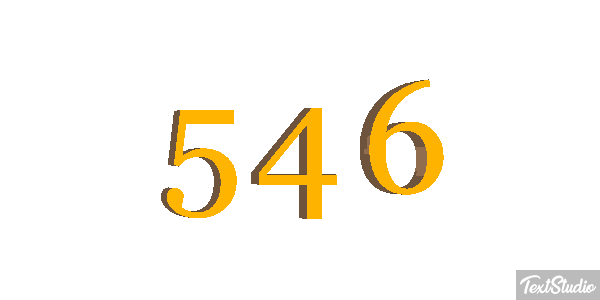 546 Text effect