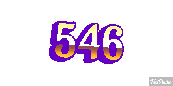 546 Text effect