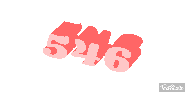 546 Text effect