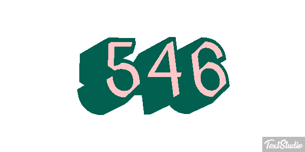 546 Text effect