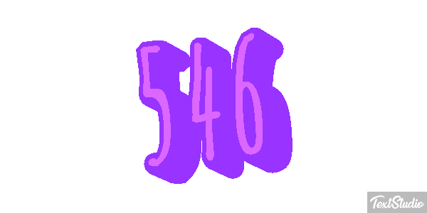546 Text effect