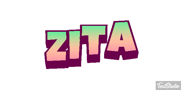 Zita Effetto testo