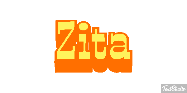 Zita Effetto testo
