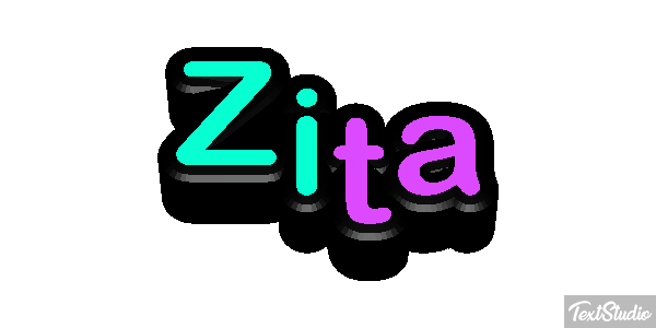 Zita Effetto testo