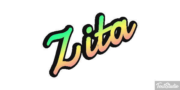 Zita Effetto testo