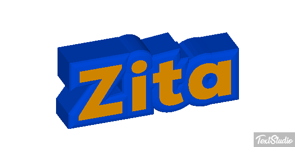 Zita Effetto testo