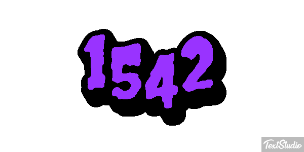1542 Текстовый эффект