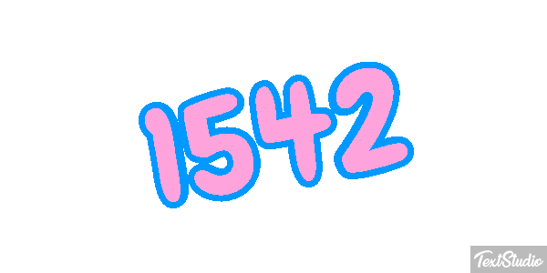 1542 Текстовый эффект