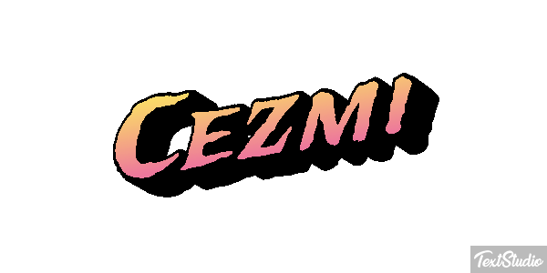 Cezmi Effet de texte