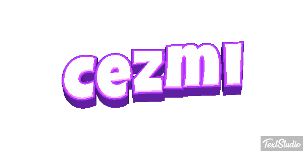 Cezmi Effet de texte
