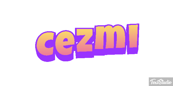 Cezmi Effet de texte