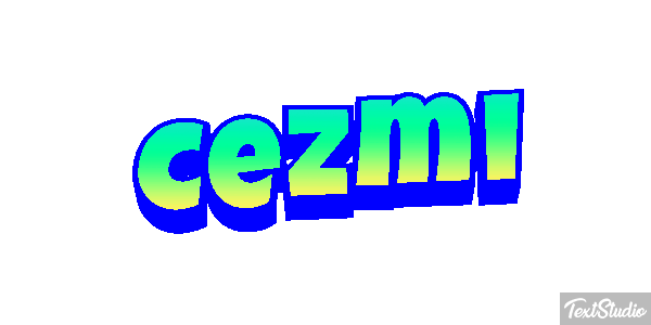 Cezmi Effet de texte