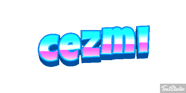 Cezmi Effet de texte