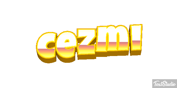 Cezmi Effet de texte