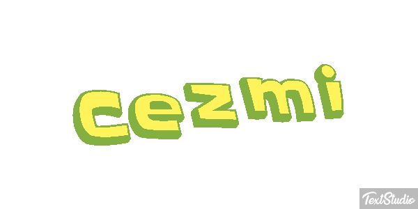 Cezmi Effet de texte