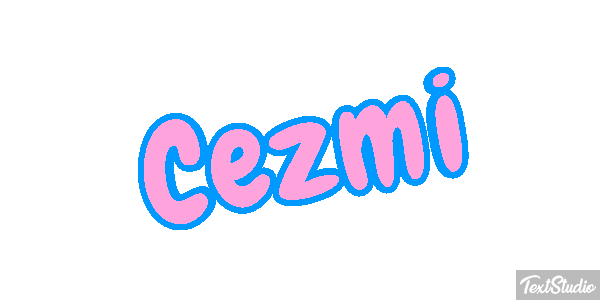 Cezmi Effet de texte