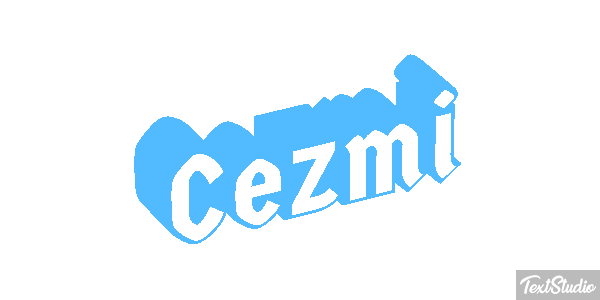 Cezmi Effet de texte