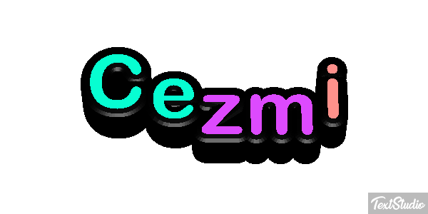 Cezmi Effet de texte