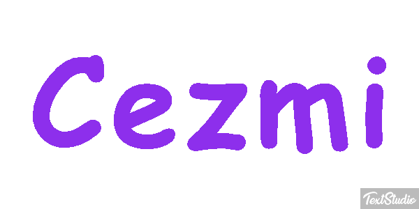 Cezmi Effet de texte