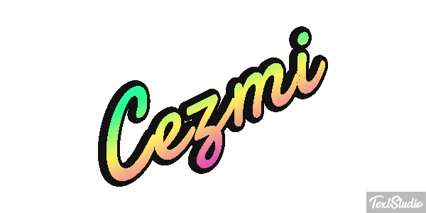 Cezmi Effet de texte