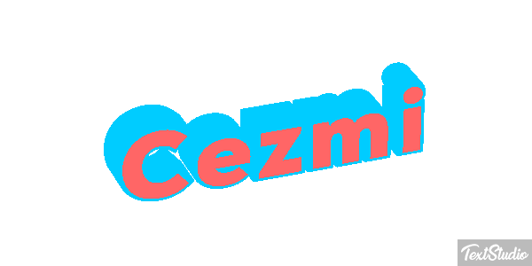 Cezmi Effet de texte