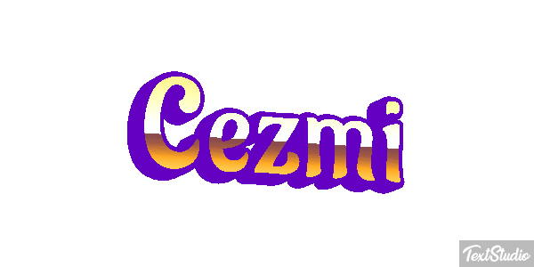Cezmi Effet de texte