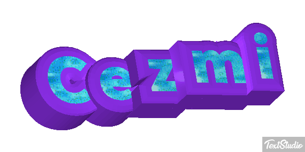 Cezmi Effet de texte