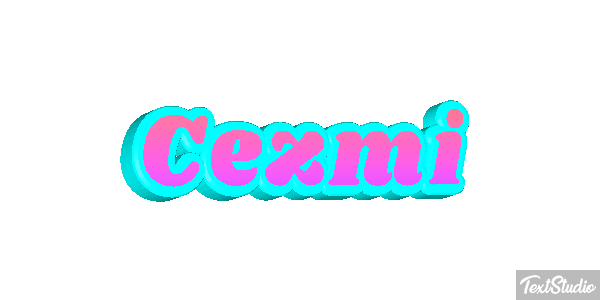 Cezmi Effet de texte