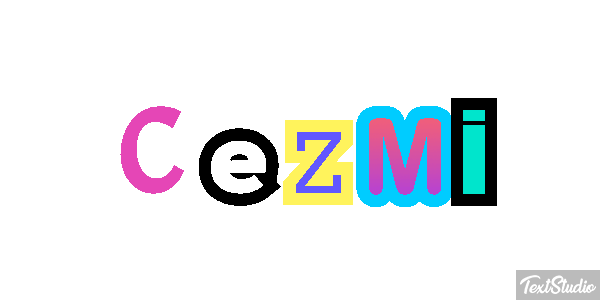 Cezmi Effet de texte