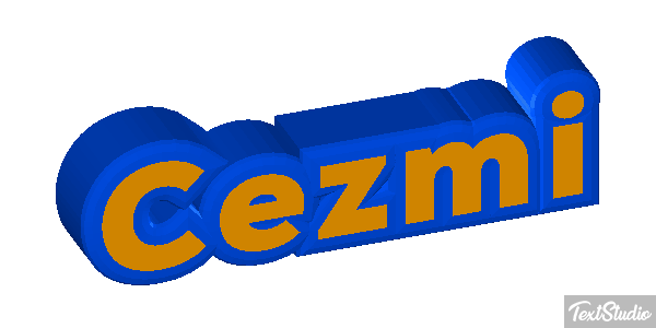 Cezmi Effet de texte