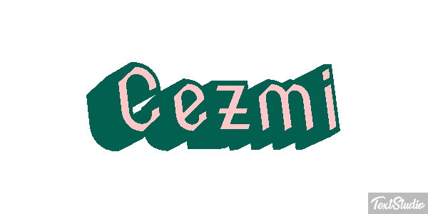 Cezmi Effet de texte