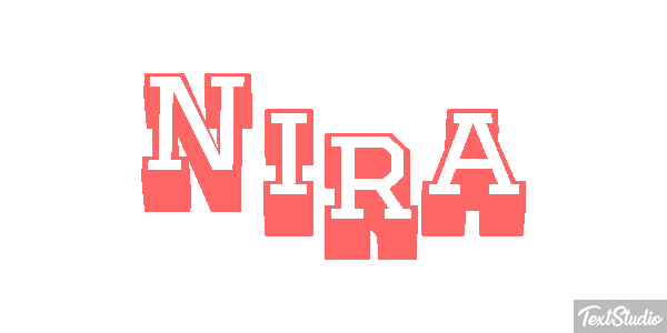 Nira Text effect