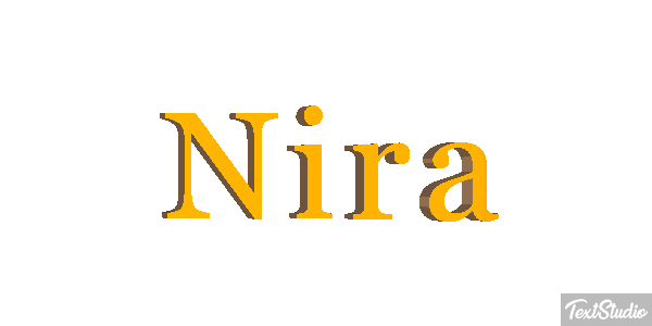 Nira Text effect