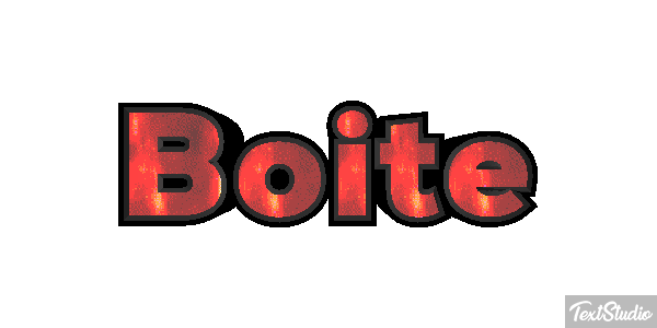 Boîte Text effect