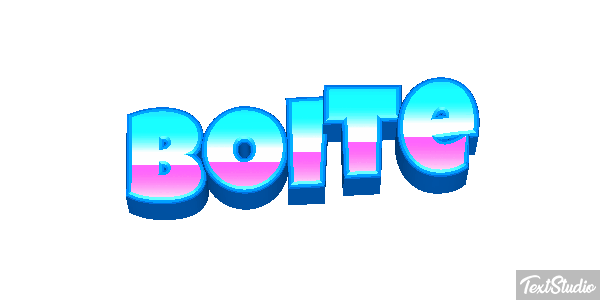 Boîte Text effect