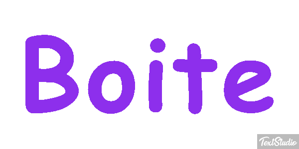 Boîte Text effect