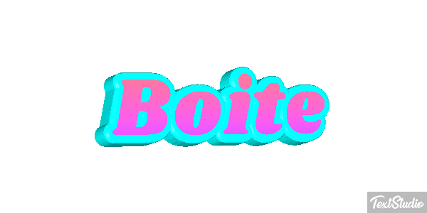 Boîte Text effect