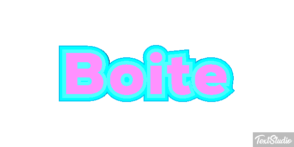 Boîte Text effect