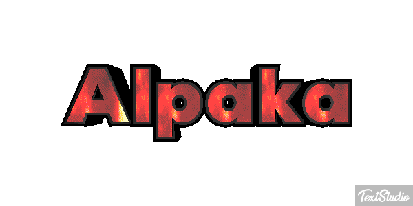 Alpaka Texteffekt
