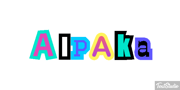 Alpaka Texteffekt