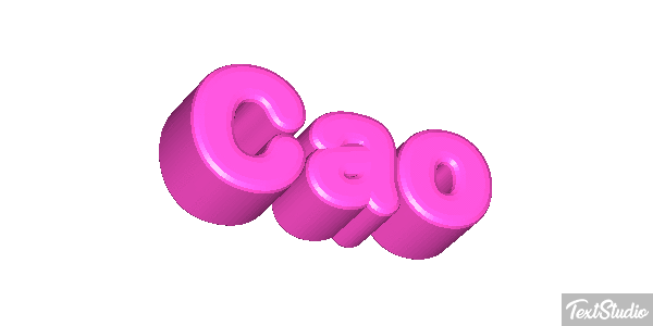 Cao Text effect