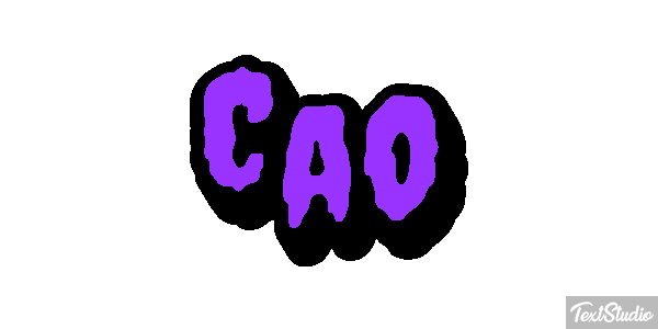 Cao Text effect