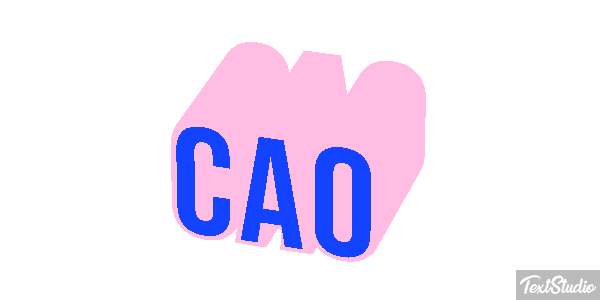Cao Text effect