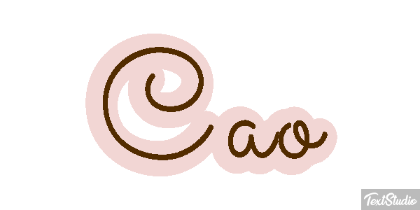Cao Text effect