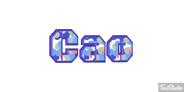 Cao Text effect