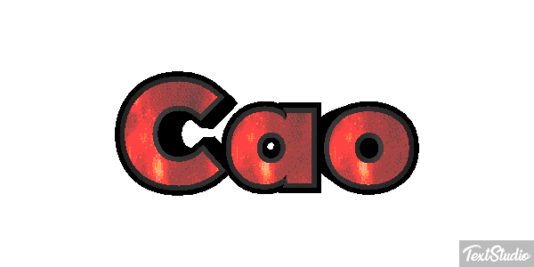 Cao Text effect